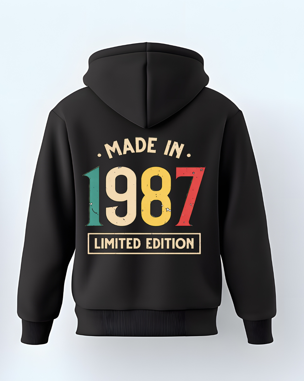 Dhyanaa - LuxWeave Custom Zip Hoodie - Minimal Collection - CUSZH001