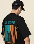 Dhyanaa - LuxWeave Unisex Beach Terry Oversized Tee - Mindful Collection - TOM002