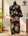 Floral Vatican Co-ord Set W/O Lining-ALKV2001