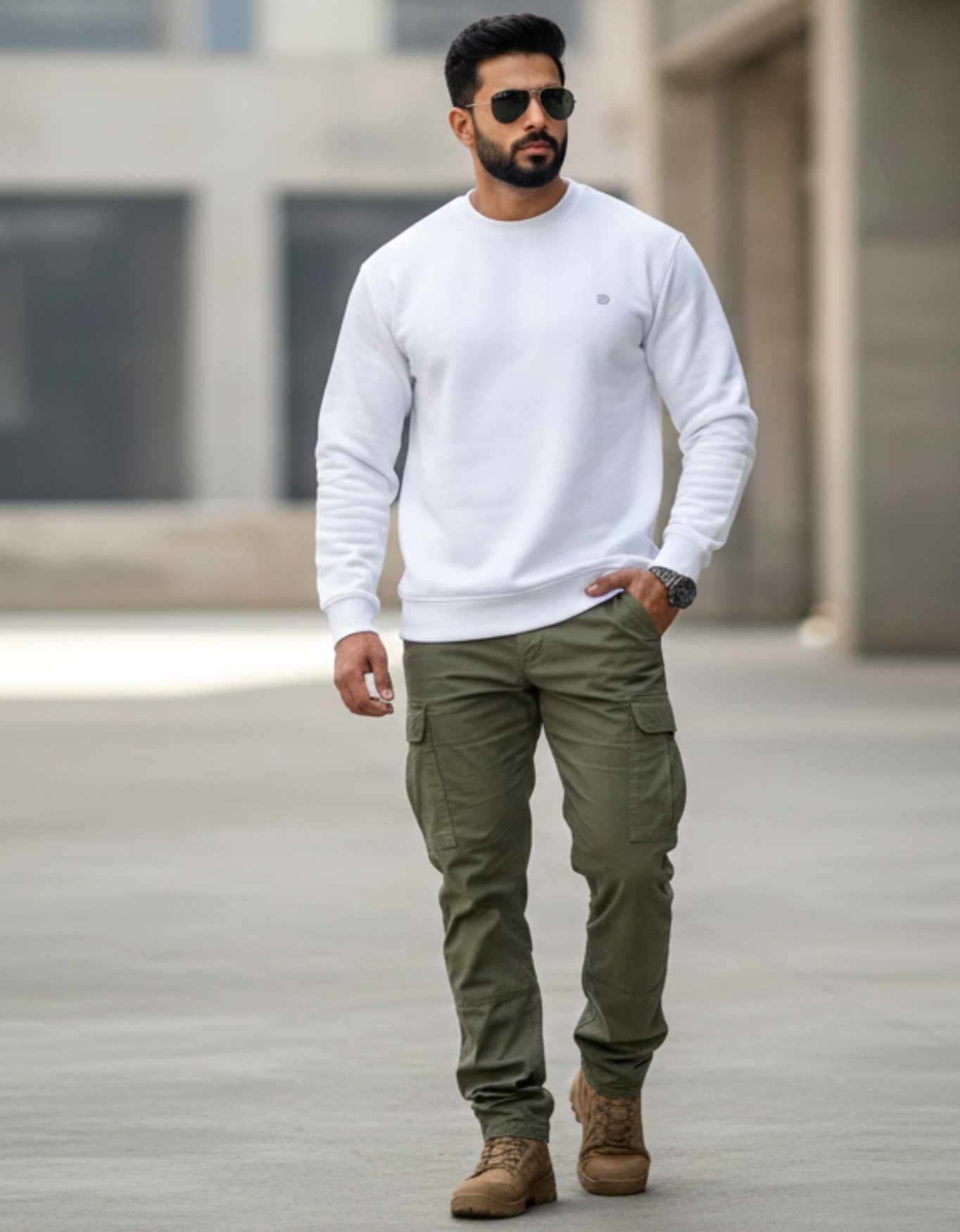 White